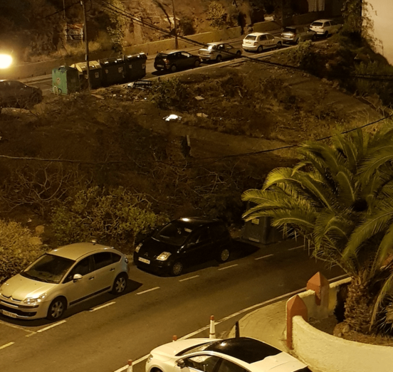 Imagen del lugar en el que se produjo el supuesto abandono (Foto TA)